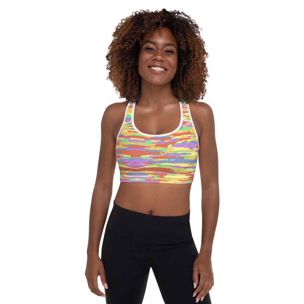 Pride Camo Sports Bra