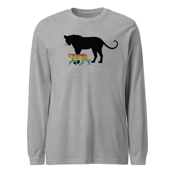 Proud Parent Long Sleeve Tee, Leopard