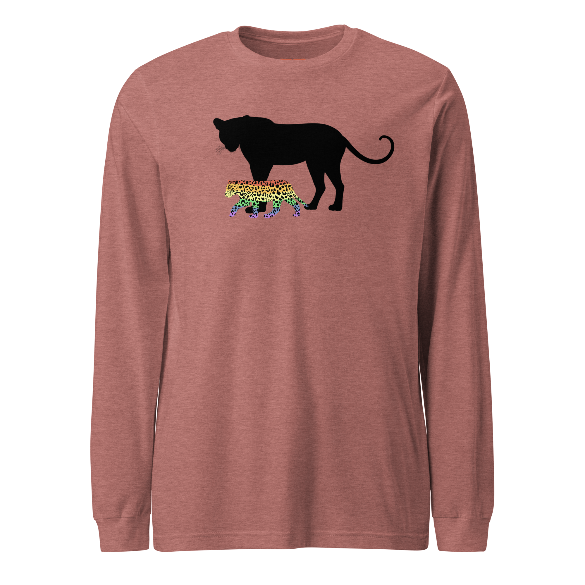 Proud Parent Long Sleeve Tee, Leopard