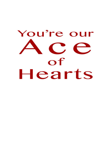 Ace of Hearts (inside text) | Polycute LGBTQ+ & Polyamory Gifts