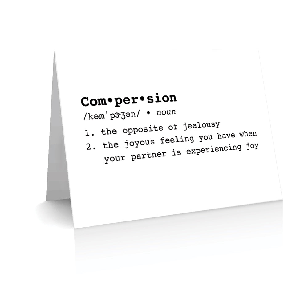 Compersion Defined | Polycute LGBTQ+ Polyamory Gifts