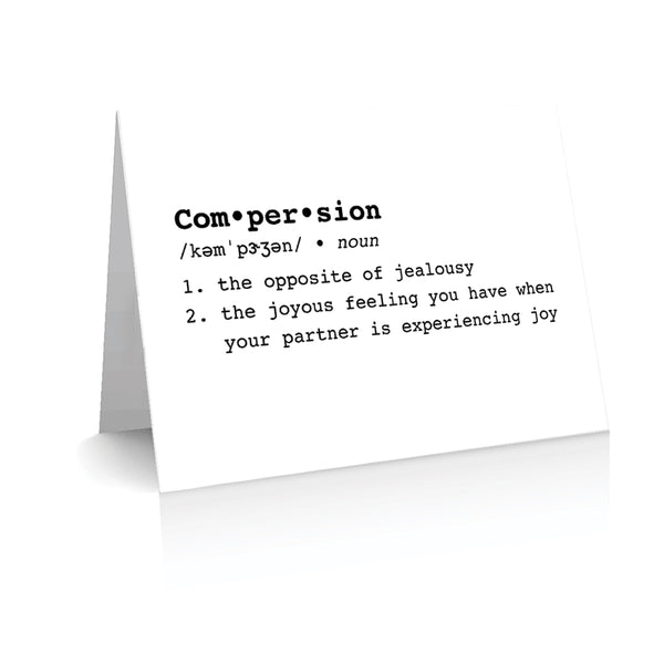 Compersion Defined | Polycute LGBTQ+ Polyamory Gifts