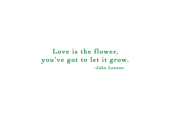 Four Flowers (inside text) | Polycute LGBTQ+ & Polyamory Gifts