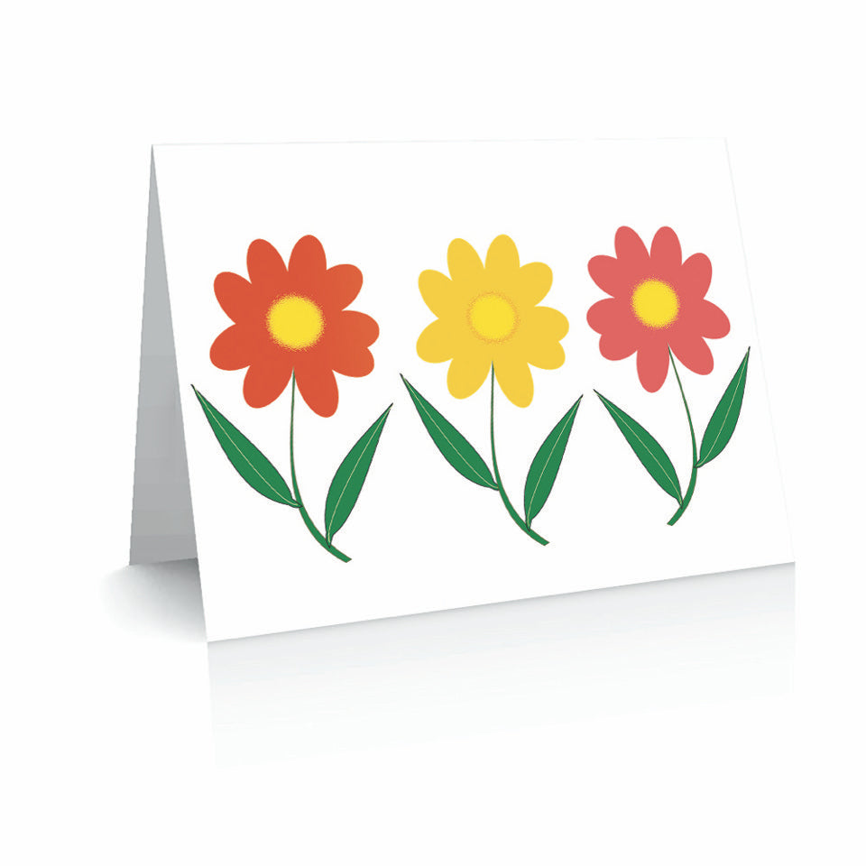 Three Flowers | Polycute LGBTQ+ Polyamory Gifts