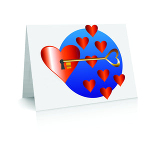 Key to my heart - Many loves | Polycute LGBTQ+ Polyamory Gifts