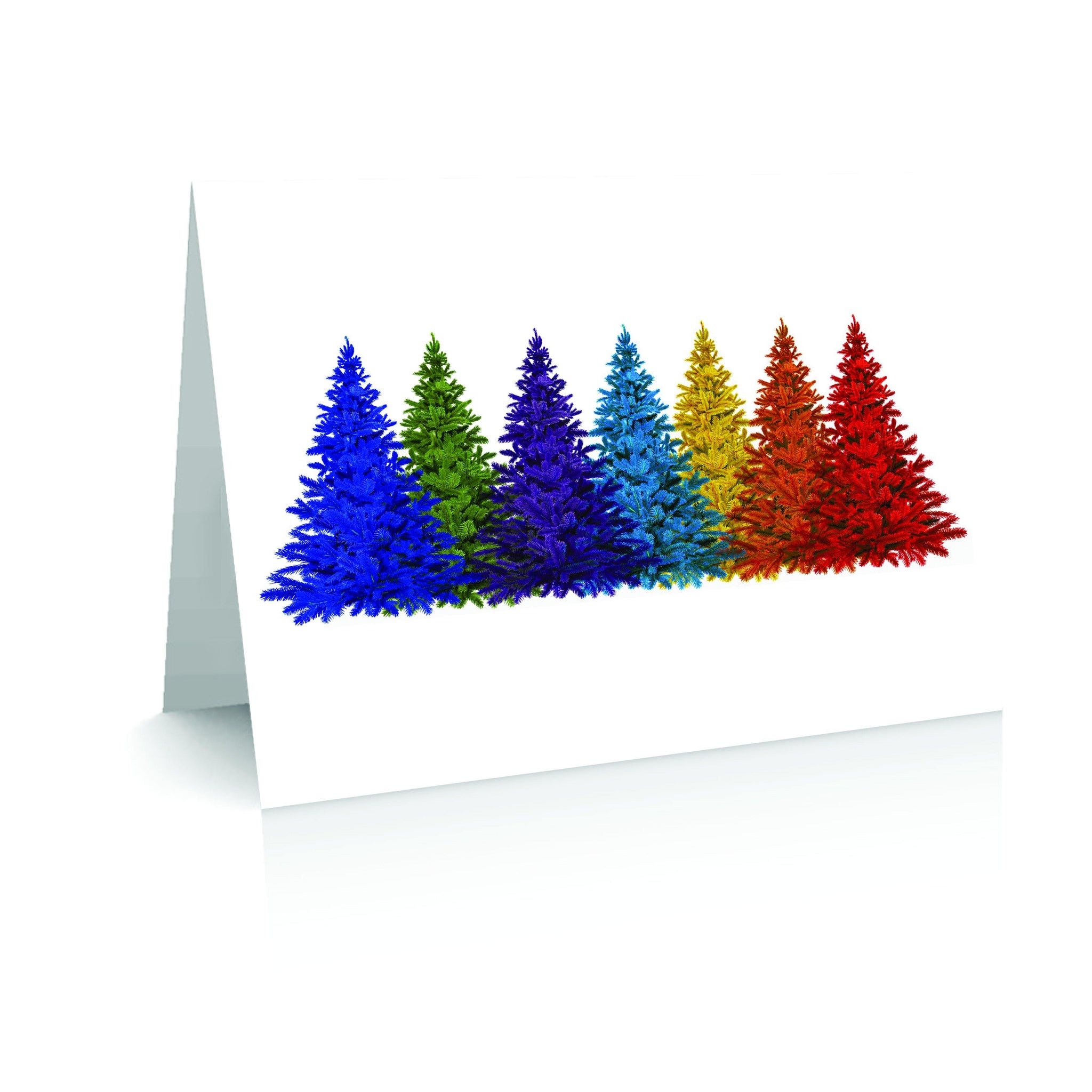 Christmas Pride Forest | Polycute LGBTQ+ Polyamory Gifts
