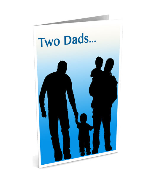 Two Dads Father's Day | Polycute LGBTQ+ Polyamory Gifts