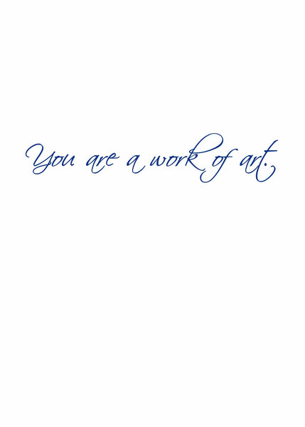 Work of Art (inside text) | Polycute LGBTQ+ & Polyamory Gifts