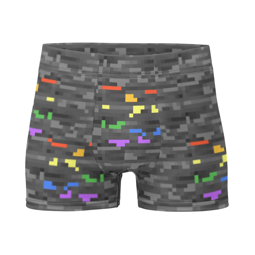 Pride Ore Boxer Briefs Gray | Polycute LGBTQ+ & Polyamory Gifts