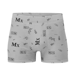 Mx Boxer Briefs Gray | Polycute LGBTQ+ & Polyamory Gifts
