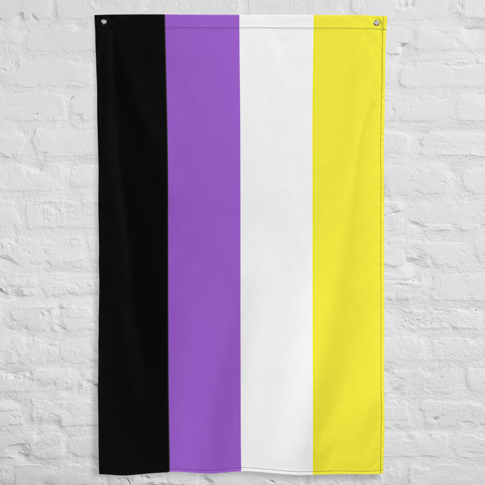 Nonbinary Flag | Polycute LGBTQ+ & Polyamory Gifts