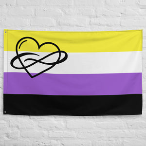 Nonbinary Poly Pride Flag | Polycute LGBTQ+ & Polyamory Gifts