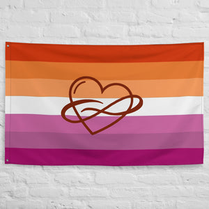 Lesbian Poly Pride Flag | Polycute LGBTQ+ & Polyamory Gifts