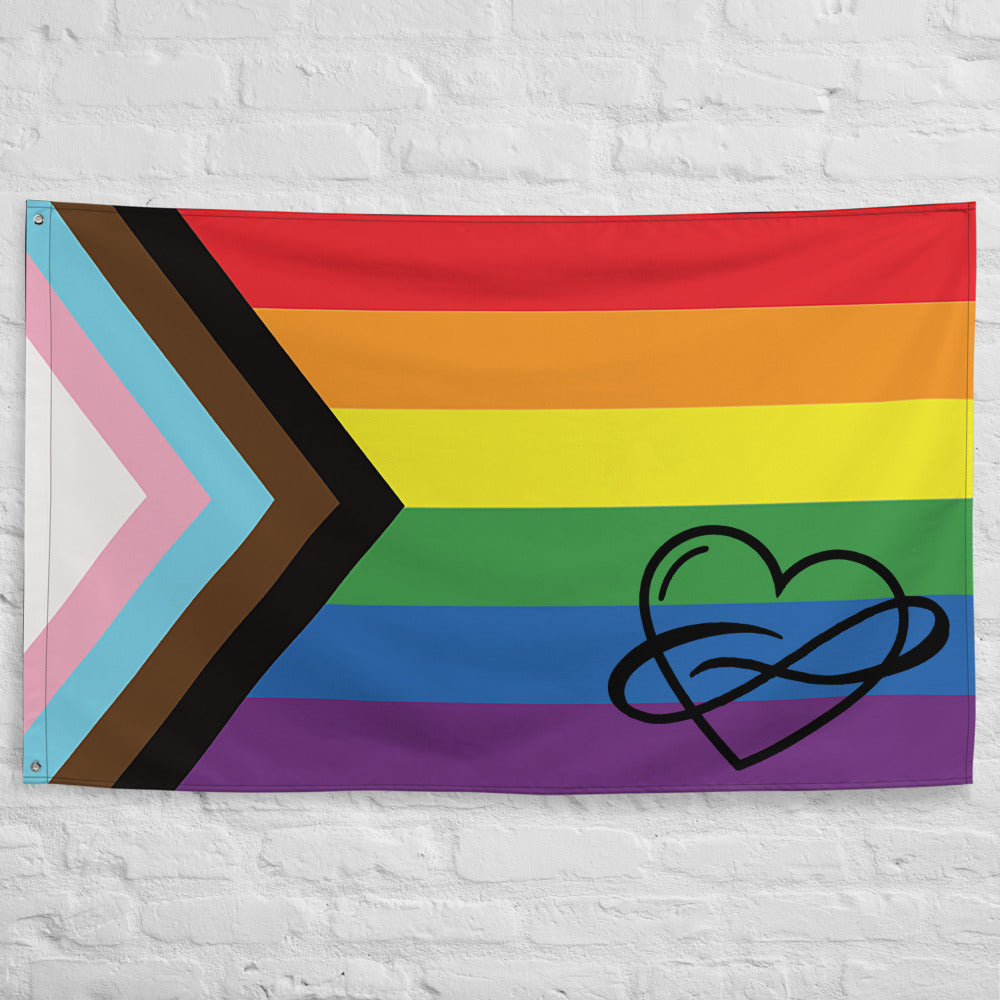 Progress Poly Pride Flag | Polycute LGBTQ+ & Polyamory Gifts