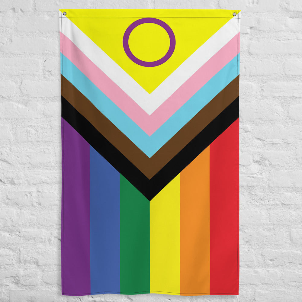 New Progress Pride Flag | Polycute LGBTQ+ & Polyamory Gifts