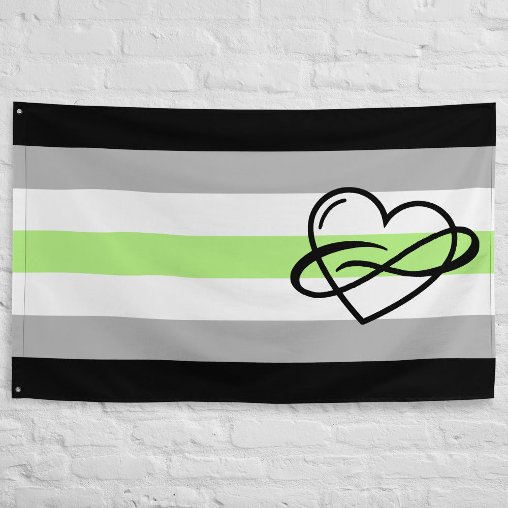 Agender Poly Pride Flag | Polycute LGBTQ+ & Polyamory Gifts