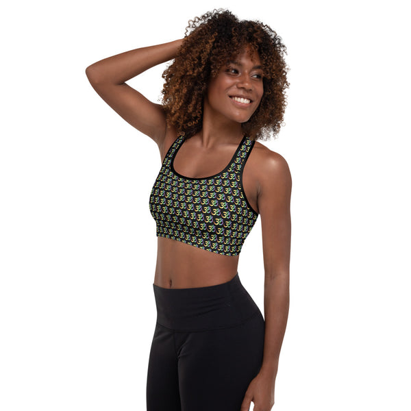 Om Pride Sports Bra | Polycute Gift Shop