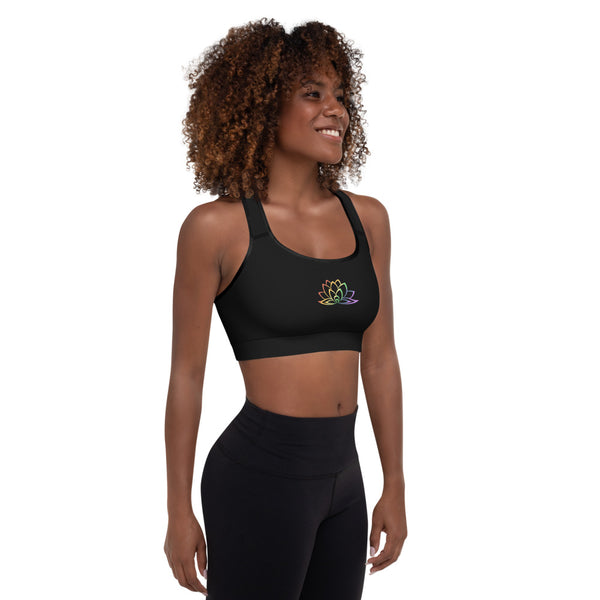 Lotus Pride Sports Bra | Polycute Gift Shop