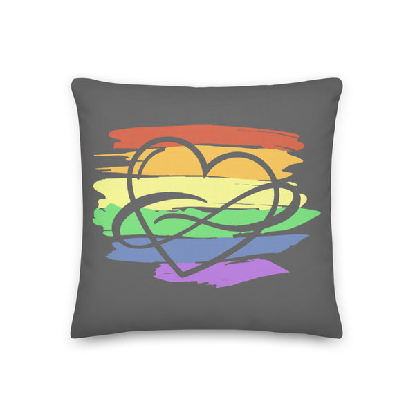 Polycute Throw Pillow | Polycute LGBTQ+ & Polyamory Gifts