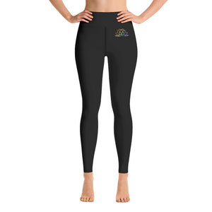 Lotus Pride Yoga Leggings XS | Polycute Gift Shop