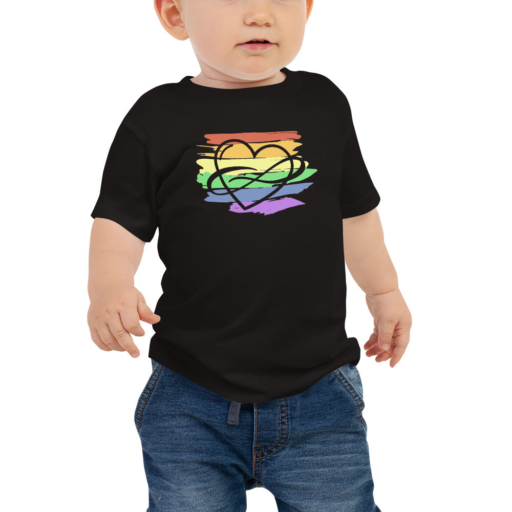 Polycute Baby Tee, Black 6-12m | Polycute Gift Shop
