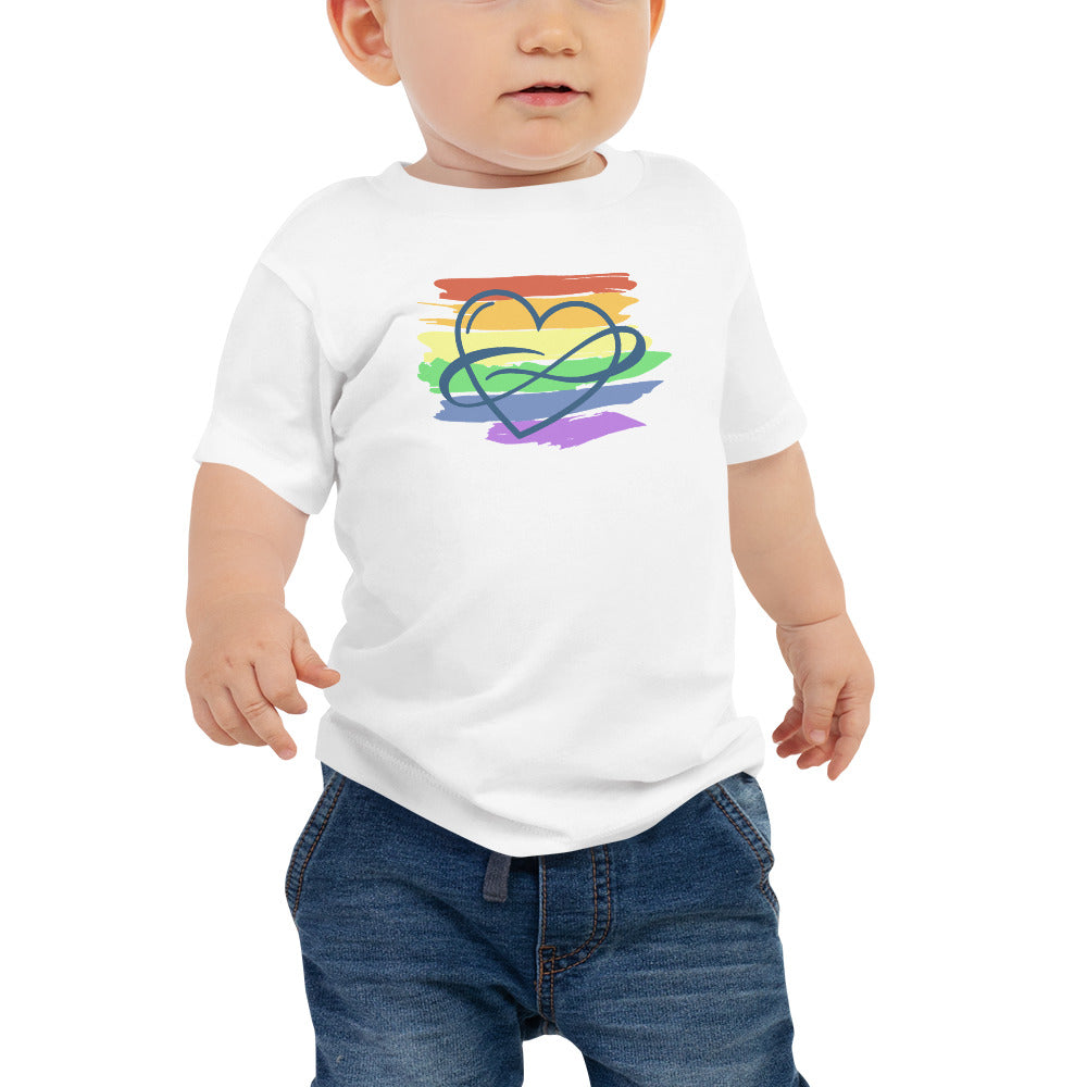 Polycute Baby Tee, White 6-12m | Polycute Gift Shop