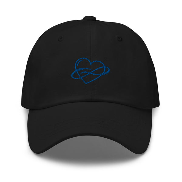 Infinite Love Hat Black | Polycute LGBTQ+ & Polyamory Gifts