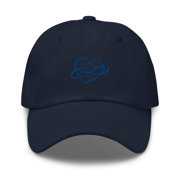 Infinite Love Hat Navy | Polycute LGBTQ+ & Polyamory Gifts