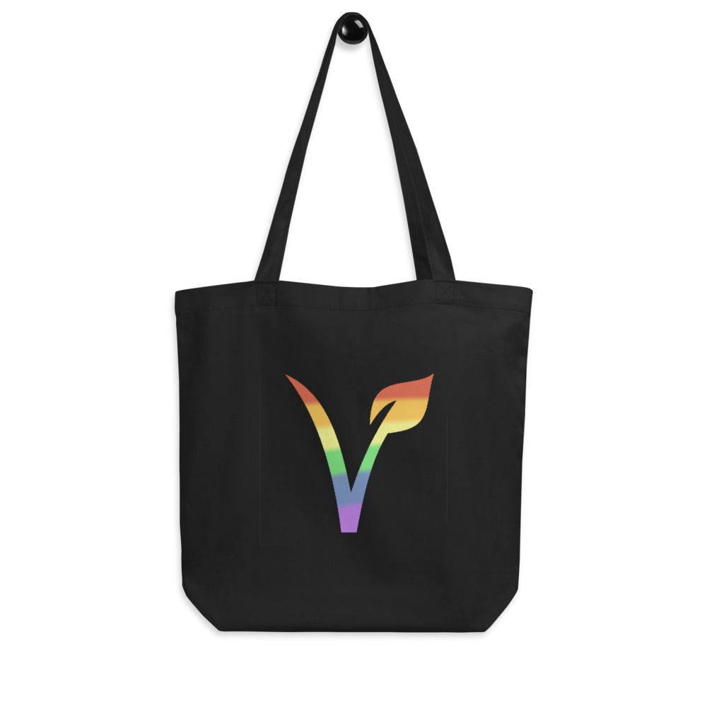 Vegan Pride Tote | The Vegan LGBTQ+ Collection | Polycute Gift Shop