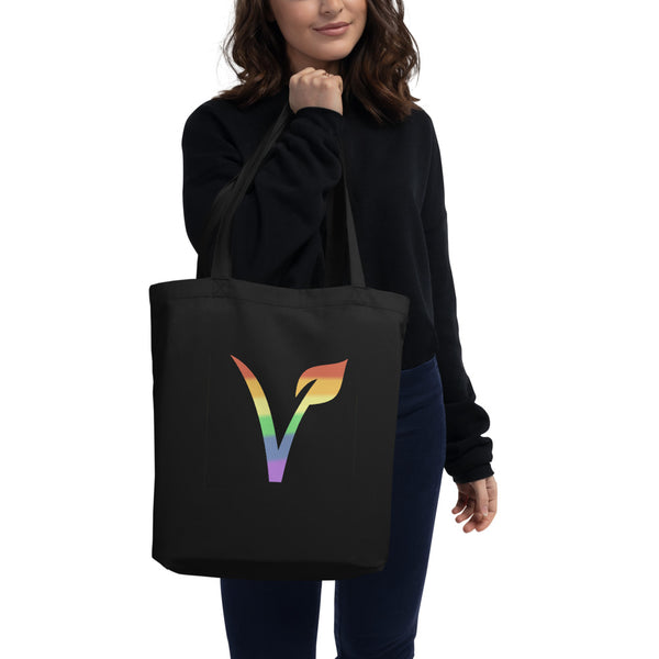 Vegan Pride Tote | The Vegan LGBTQ+ Collection | Polycute Gift Shop