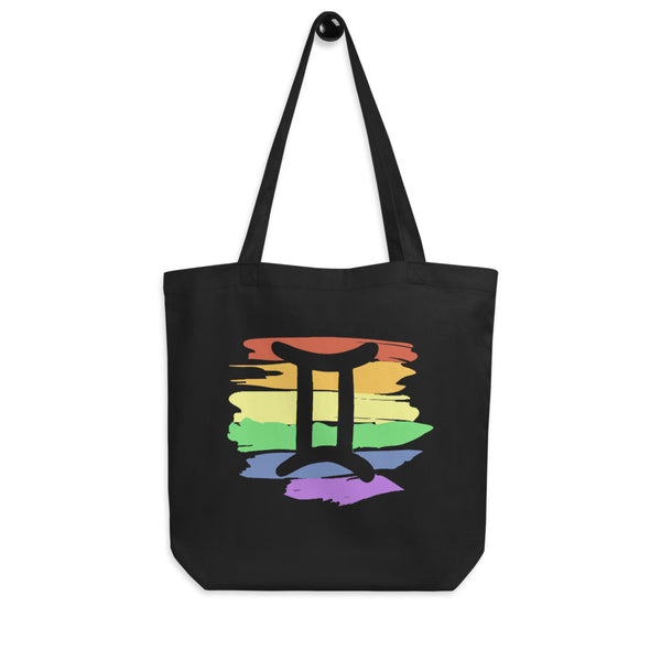 Gemini Zodiac Tote Bag | Polycute LGBTQ+ & Polyamory Gifts
