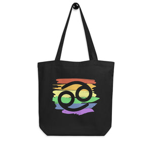 Cancer Zodiac Tote Bag | Polycute LGBTQ+ & Polyamory Gifts