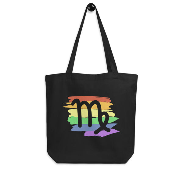 Virgo Zodiac Tote Bag | Polycute LGBTQ+ & Polyamory Gifts