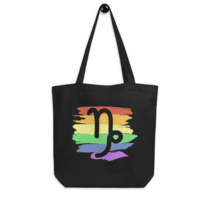 Capricorn Zodiac Tote Bag | Polycute LGBTQ+ & Polyamory Gifts