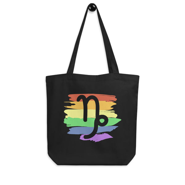 Capricorn Zodiac Tote Bag | Polycute LGBTQ+ & Polyamory Gifts