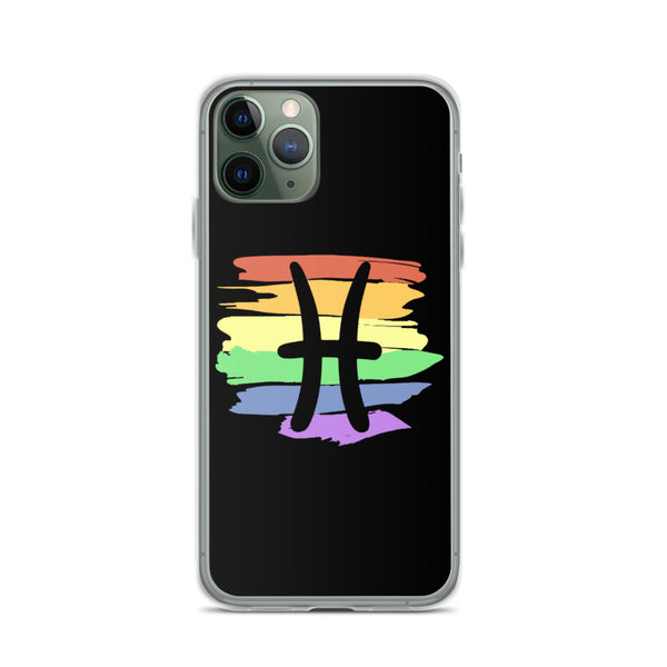 Pisces Zodiac iPhone Case - iPhone 11 Pro | Polycute LGBTQ+ & Polyamory Gifts