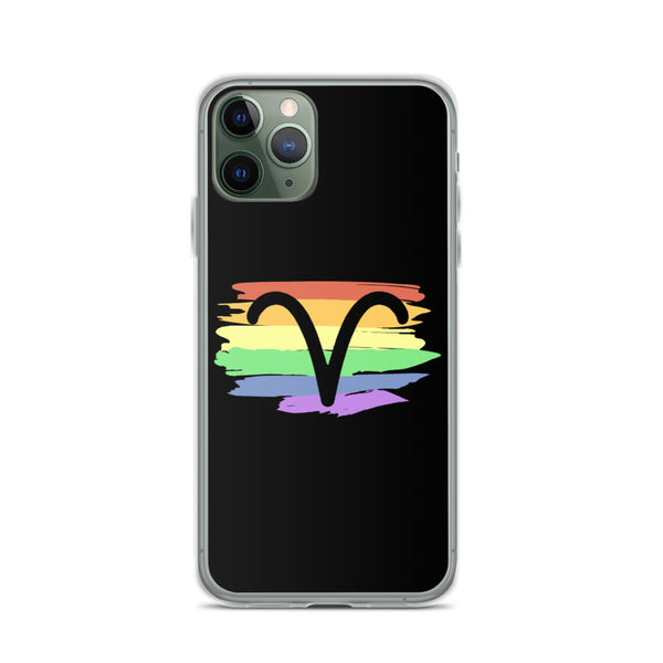 Aries Zodiac iPhone Case - iPhone 11 Pro | Polycute LGBTQ+ & Polyamory Gifts