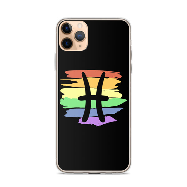 Pisces Zodiac iPhone Case - iPhone 11 Pro Max | Polycute LGBTQ+ & Polyamory Gifts