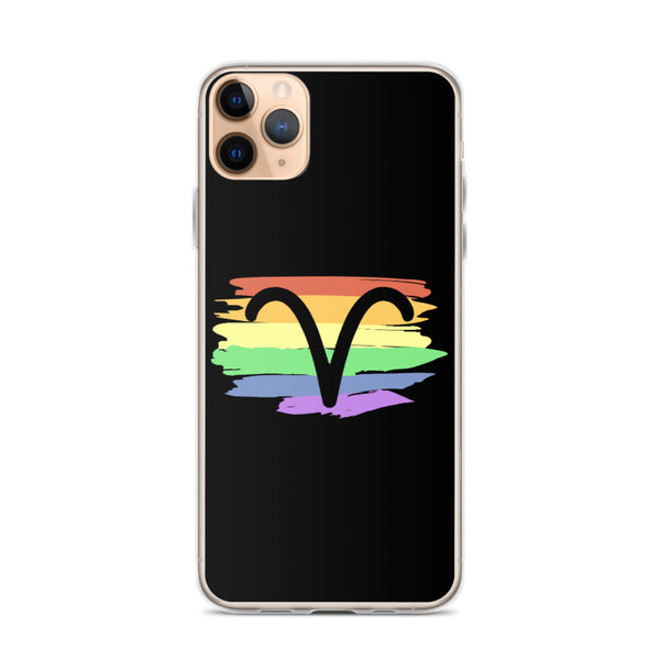Aries Zodiac iPhone Case - iPhone 11 Pro Max | Polycute LGBTQ+ & Polyamory Gifts
