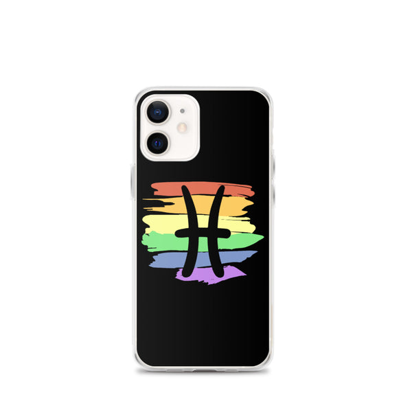 Pisces Zodiac iPhone Case - iPhone 12 mini | Polycute LGBTQ+ & Polyamory Gifts