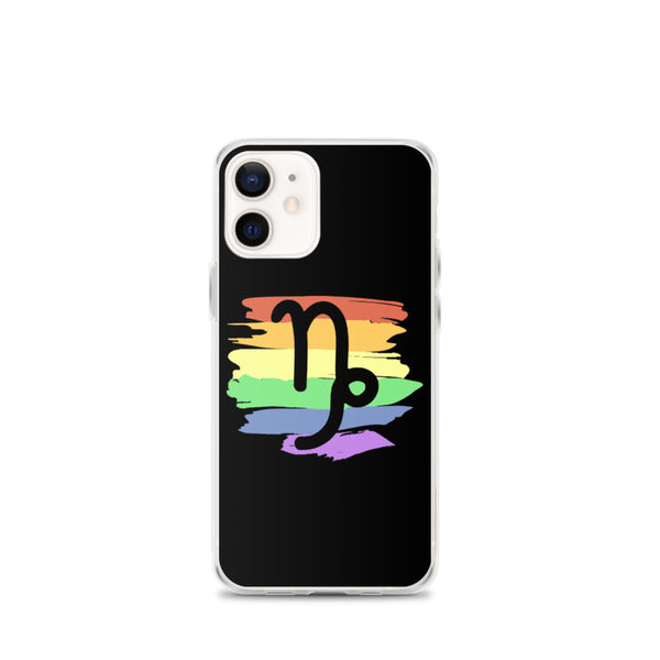 Capricorn Zodiac iPhone Case - iPhone 12 mini | Polycute LGBTQ+ & Polyamory Gifts