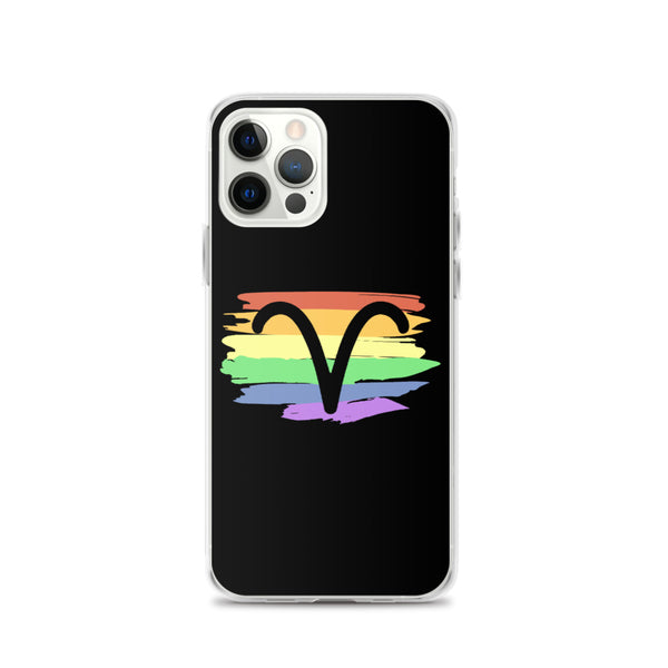 Aries Zodiac iPhone Case - iPhone 12 Pro | Polycute LGBTQ+ & Polyamory Gifts