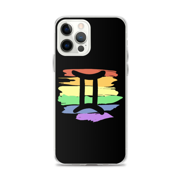 Gemini Zodiac iPhone Case - iPhone 12 Pro Max | Polycute LGBTQ+ & Polyamory Gifts