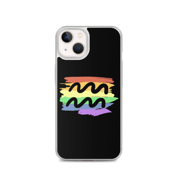 Aquarius Zodiac iPhone Case - iPhone 13 | Polycute LGBTQ+ & Polyamory Gifts