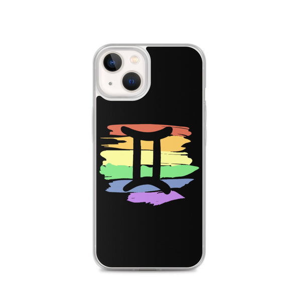 Gemini Zodiac iPhone Case - iPhone 13 | Polycute LGBTQ+ & Polyamory Gifts