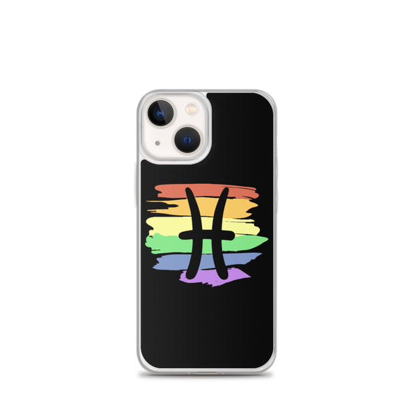 Pisces Zodiac iPhone Case - iPhone 13 mini | Polycute LGBTQ+ & Polyamory Gifts