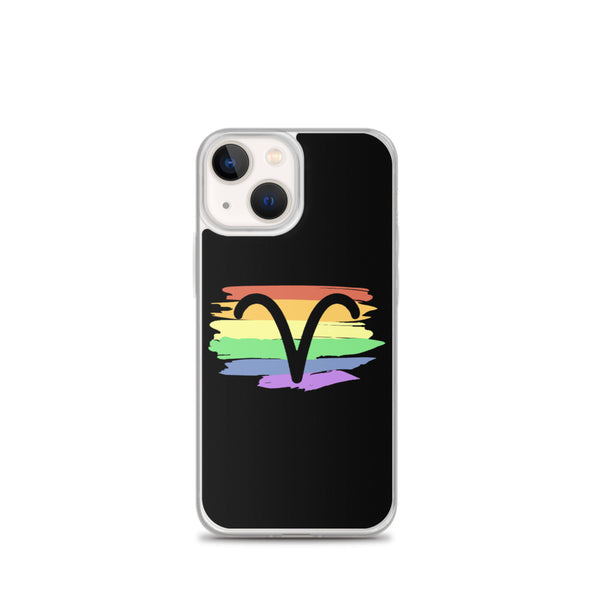 Aries Zodiac iPhone Case - iPhone 13 mini | Polycute LGBTQ+ & Polyamory Gifts