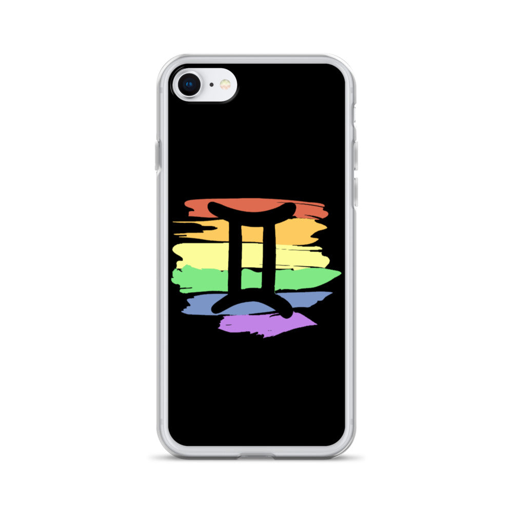 Gemini Zodiac iPhone Case - iPhone 7/8 | Polycute LGBTQ+ & Polyamory Gifts