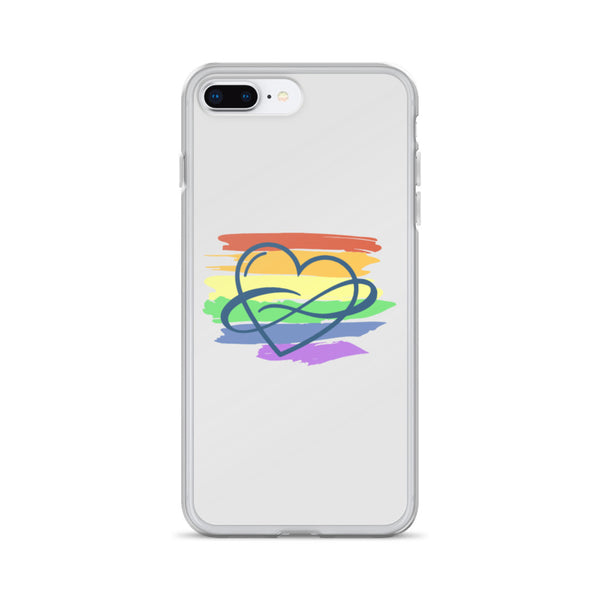 Polycute iPhone Case - iPhone 7 Plus/8 Plus | Polycute LGBTQ+ & Polyamory Gifts