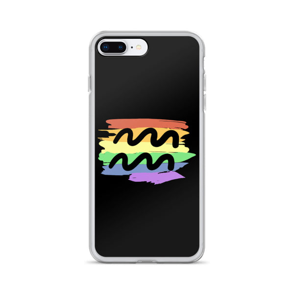 Aquarius Zodiac iPhone Case - iPhone 7 Plus/8 Plus | Polycute LGBTQ+ & Polyamory Gifts